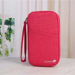 Porta Documentos Travelus Fucsia