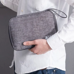 Organizador Electrónica Mediano Gris en internet