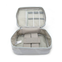 Organizador Electrónica Tokyo Grande Gris - Bella Travel