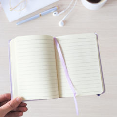Libreta Lisa Lila - comprar online