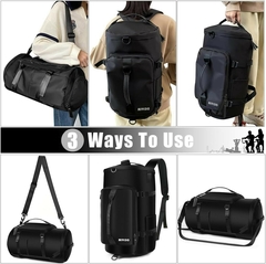 Mochila Bolso Sicilia Negro