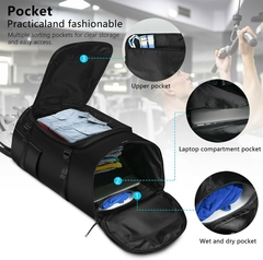 Imagen de Mochila Bolso Sicilia Negro