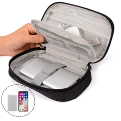 Organizador Electrónica Small Negro - Bella Travel