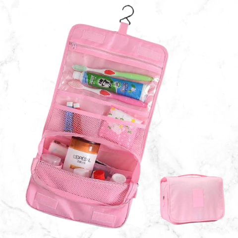 Neceser colgable Kansas Rosa