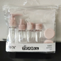 Travel Bottle Pack x6 Rosa - comprar online