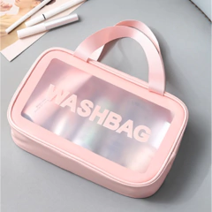 Washbag Rosa Medium Tira superior en internet