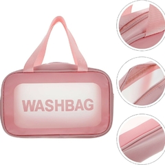 Washbag Rosa Medium Tira superior