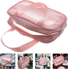 Washbag Rosa Medium Tira superior - tienda online