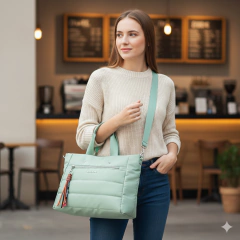 Bolso Portanotebook Ischia Aqua - tienda online