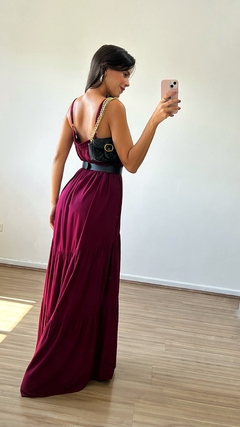 Vestido Mônaco (Bordô) na internet