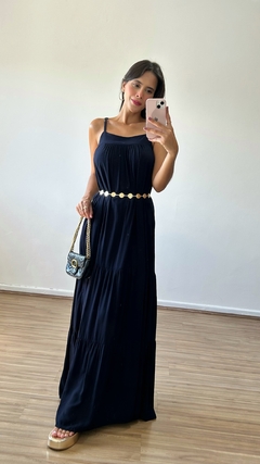 Vestido Mônaco ( Marinho)