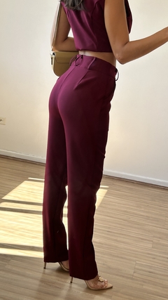 Conjunto Valência Bordô