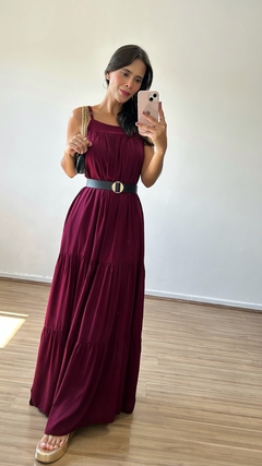Imagem do Vestido Mônaco (Bordô)
