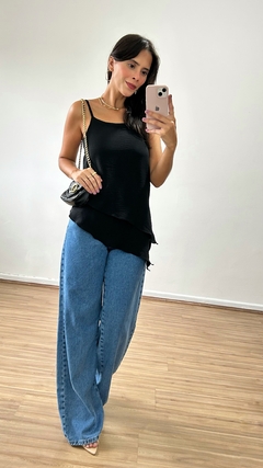 Blusa Geórgia (Preta) - Vanilla Store