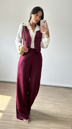 Conjunto Mackay ( Bordô) - comprar online