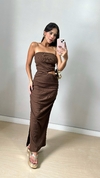 Vestido Búzios ( Marrom)