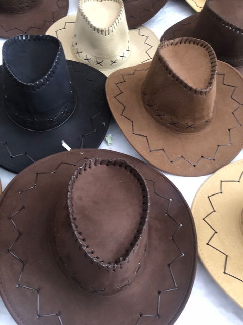 Pack x 10 Sombrero cowboy