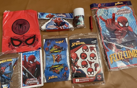 KIT CUMPLE - SPIDERMAN- SIN CAMBIO