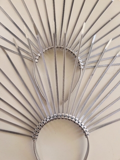 Vinchas cleo Friends silver x 10