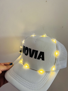 Gorra novia led - comprar online