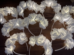 Pack 10 rosetones led blanco