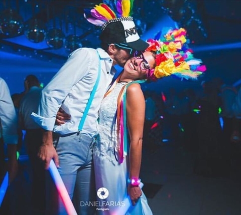 KIT PAJARO LOCO + VINCHA CARNAVA