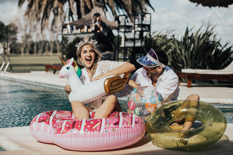 Inflable unicornio chico