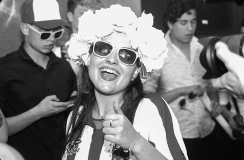 Vincha Frida Blanca Led