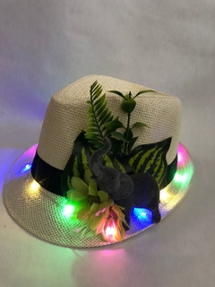 Sombrero Safari Elefante LED - comprar online