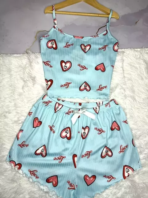 MORLEY TOP + SHORT PIJAMA IMPORTADO COD 715 - comprar online