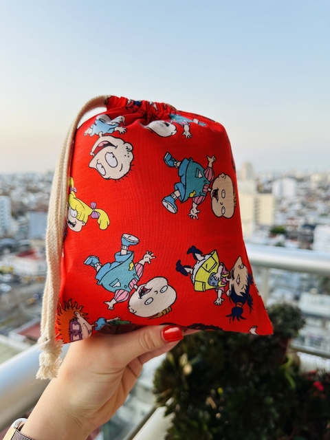 BOLSA ANIMADA COD 09 ROJO