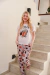 {LARGO} PIJAMA - COD A03 REMERA BLANCA - comprar online