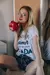 {CORTO} PIJAMA - COD SI NO HAY AMOR cod 329 - comprar online