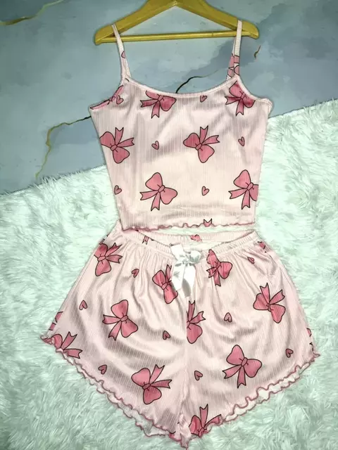 MORLEY TOP + SHORT PIJAMA IMPORTADO COD 716 - comprar online