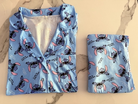 PIJAMA LARGO CAMISERO MODAL SOFT COD 106 - comprar online