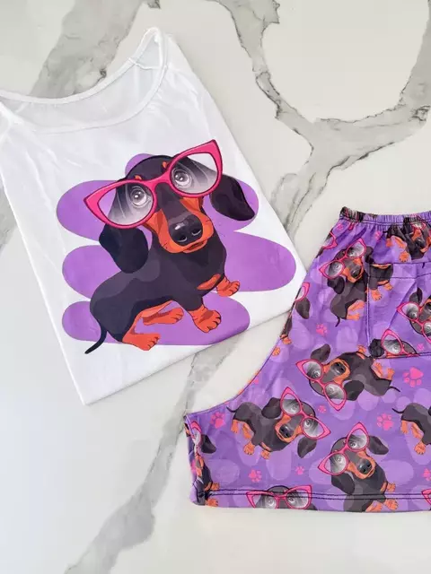 {CORTO} PIJAMA - PERRITO SALCHICHA cod 308 - comprar online