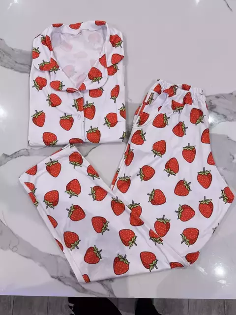 PIJAMA M/CORTA CAMISERO MODAL SOFT COD 103 - comprar online