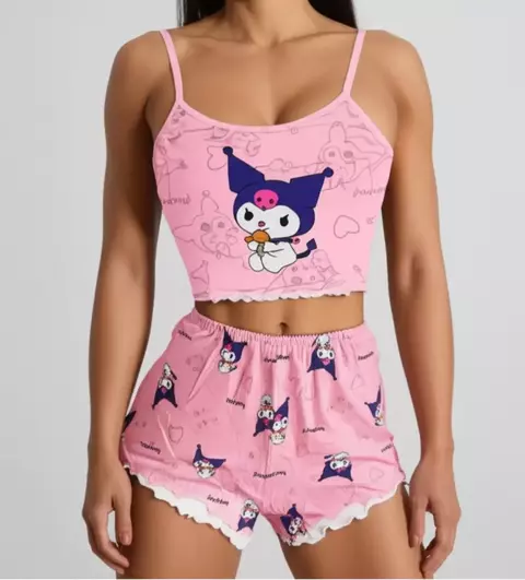 PIJAMA TOP Y SHORT COD 602 - comprar online