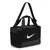 Bolsinha de treino Nike BRSLA 9.5, 25L, na cor preta, com alças e logo Nike em destaque.