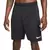Shorts Nike DF Epic Knit 8in na cor preta, com logo branco visível na lateral, usados por um modelo masculino.