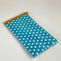 BOLSA CON FUELLE A LUNARES VARIOS COLORES en internet