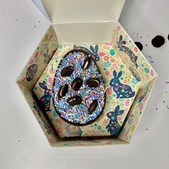 CAJA PARA MEDIO HUEVO DE 15 CM HEXAGONAL 22X19X10 - comprar online