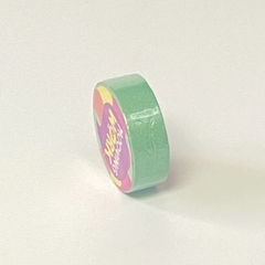 CINTA ADHESIVA WASHI TAPE GLITTER PASTEL 15mm x 5 m