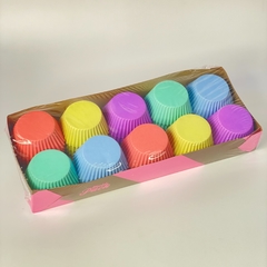 PIROTIN CUPCAKE COLORES PASTEL 500 UNIDADES - comprar online