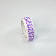 CINTA WASHI TAPE TELAS DECORATIVAS 1m x 2cm