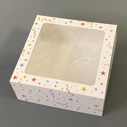 CAJA PARA DESAYUNO SERPENTINA 24x24x10