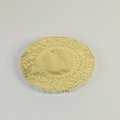 BLONDA DE PAPEL DORADA 15 CM