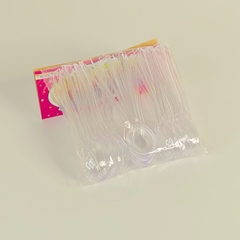 CUCHARAS MINI DEGUSTACION CRISTAL 50 unidades