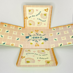 BOX SORPRESA FLORES 21x21x21 cm en internet