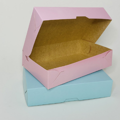 CAJA RECTANGULAR CHICA COLOR AQUA 24x15x5,5 CM en internet